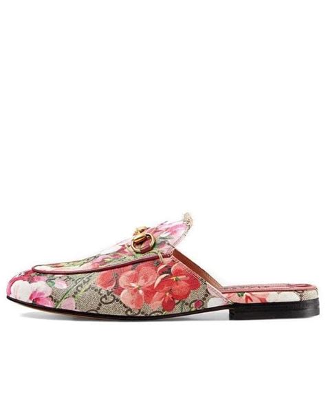 gucci blooms slippers|gucci fur slippers women's.